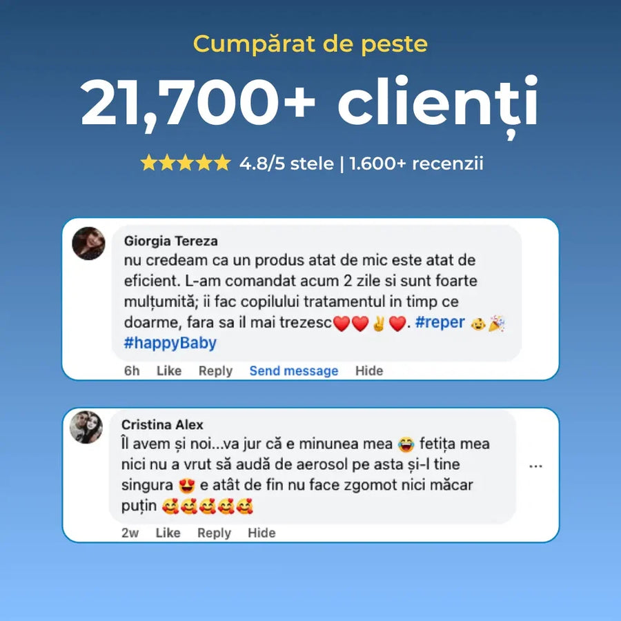 Aparat Aerosoli pentru Adulți și Copii