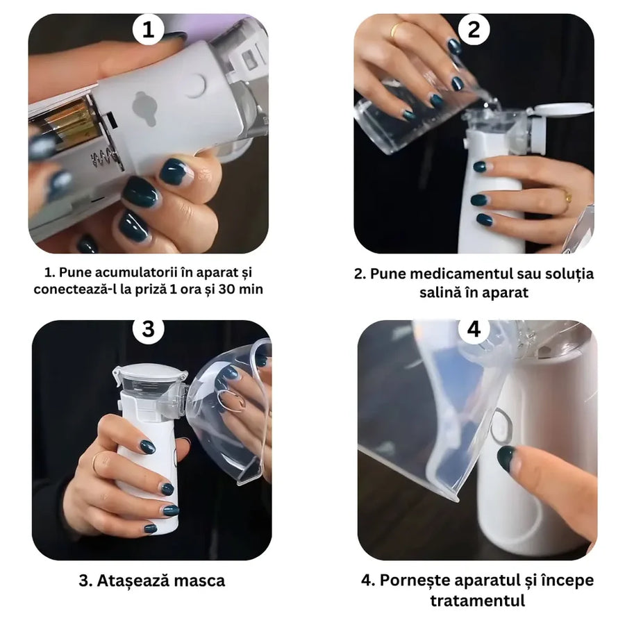 Aparat Aerosoli pentru Adulți și Copii