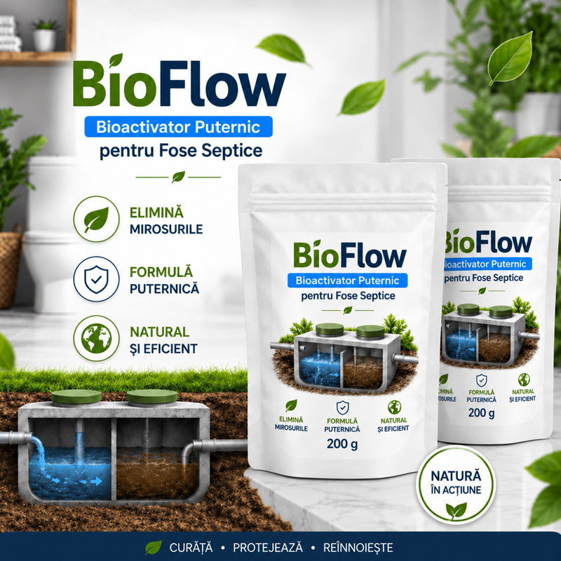 Bioactivator pentru Fose Septice - Elimină Mirosurile
